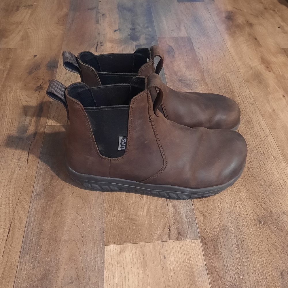 Brown LEMS Chelsea Boots